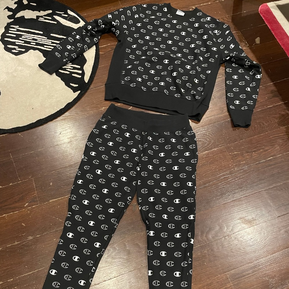 Champion Pants AND sweatshirt